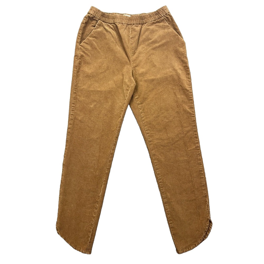Marine Layer Pants Women's Sz S Brown ALLISON Corduroy Pull On Pants Beach Boho